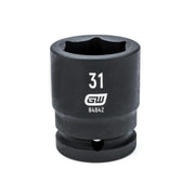 84843 Gearwrench, Impact Socket, 3/4 Inch Drive, 6 Point, Manganese Phosphate