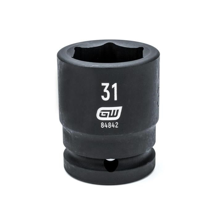 84843 Gearwrench, Impact Socket, 3/4 Inch Drive, 6 Point, Manganese Phosphate