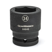 84853 Gearwrench, Impact Socket, 3/4 Inch Drive, 6 Point, Manganese Phosphate
