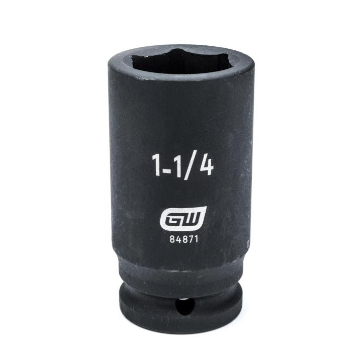 84871 Gearwrench, Impact Socket, 3/4 Inch Drive, 6 Point, Manganese Phosphate