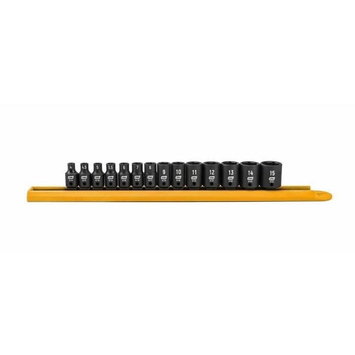 84907 Gearwrench, Impact Socket Set, 1/4 Inch Drive, 6 Point, 15MM, Standard