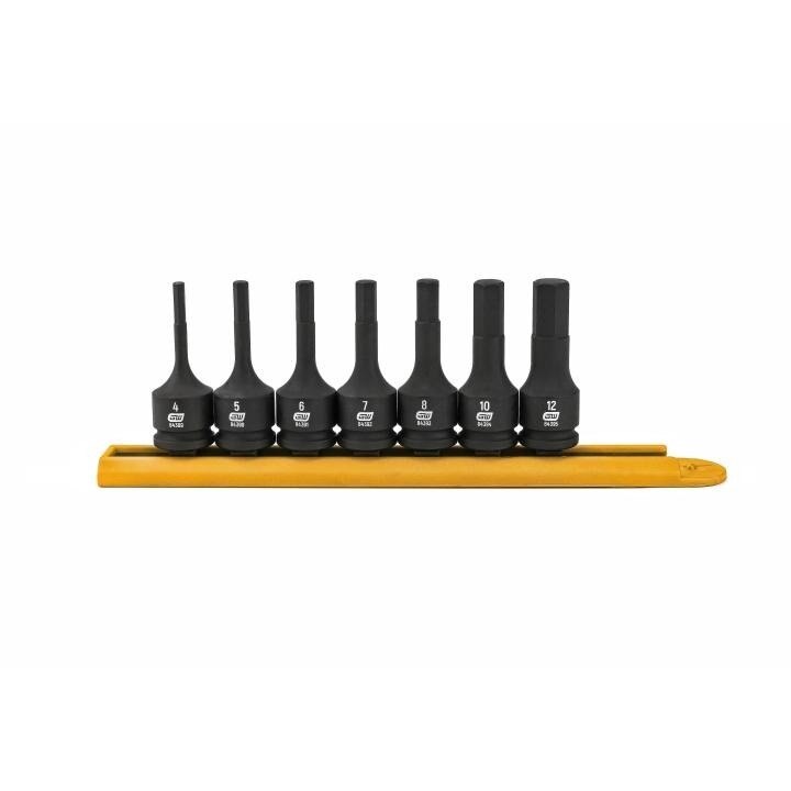 84912 Gearwrench, Impact Bit Socket Set, 3/8 Inch Drive, Hex, Standard, Metric