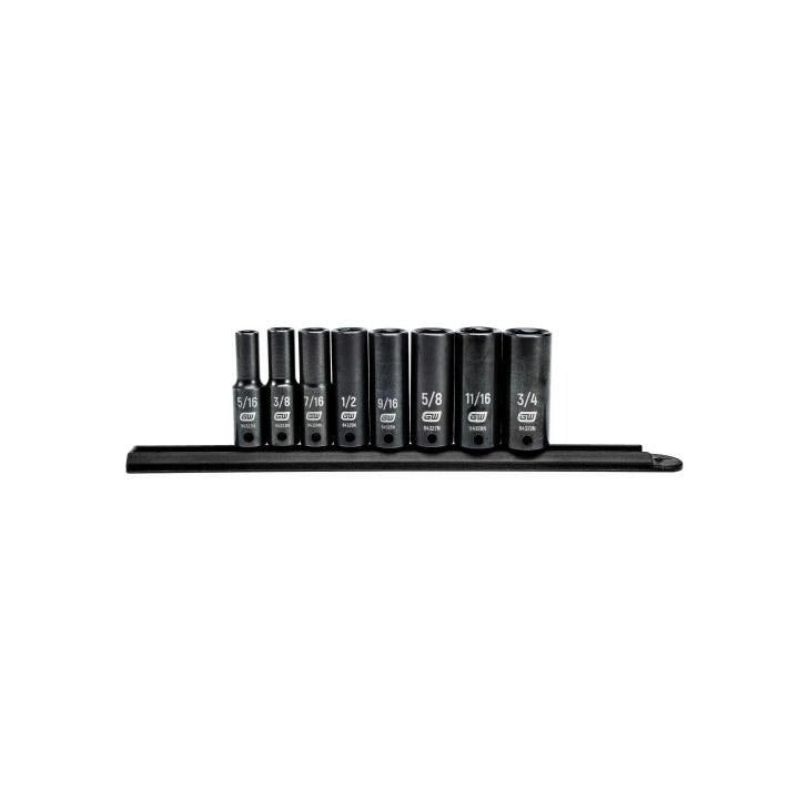 84915N Gearwrench, Impact Socket Set, 3/8 Inch Drive, 6 Point, 3/4 Inch, Deep