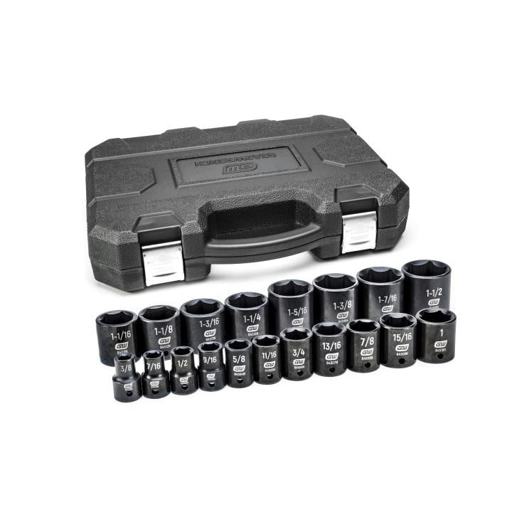 84932N Gearwrench, Impact Socket Set, 1/2 Inch Drive, 6 Point, 1-1/2 Inch, SAE
