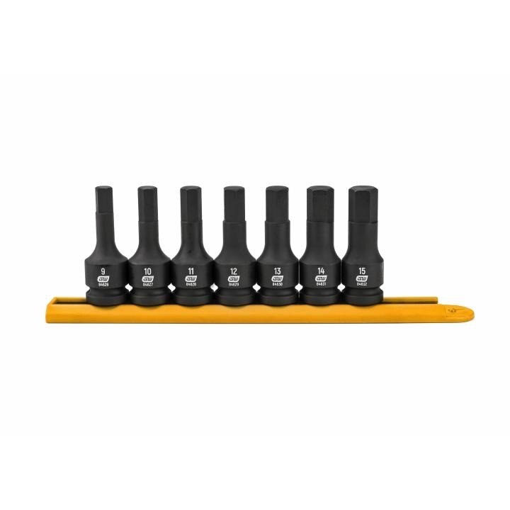 84940 Gearwrench, Impact Socket Set, 1/2 Inch Drive, Hex, 15MM, Standard, SAE