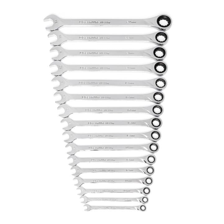 85099 Gearwrench, XL Ratcheting Combination Wrench Set, 12 Point Drive, 16