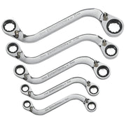 85299 Gearwrench, S-Shape Reversible Ratcheting Wrench Set, 12 Point, Standard