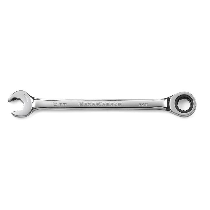85509 Gearwrench, Combination Open End Ratcheting Wrench, 9MM, 12 Point, Metric