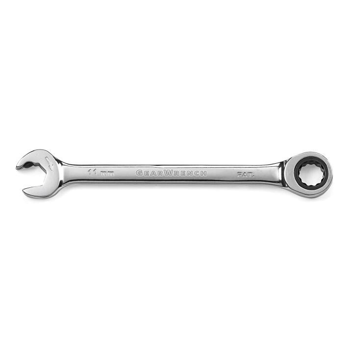 85511 Gearwrench, Combination Open End Ratcheting Wrench, 11MM, 12 Point, Metric