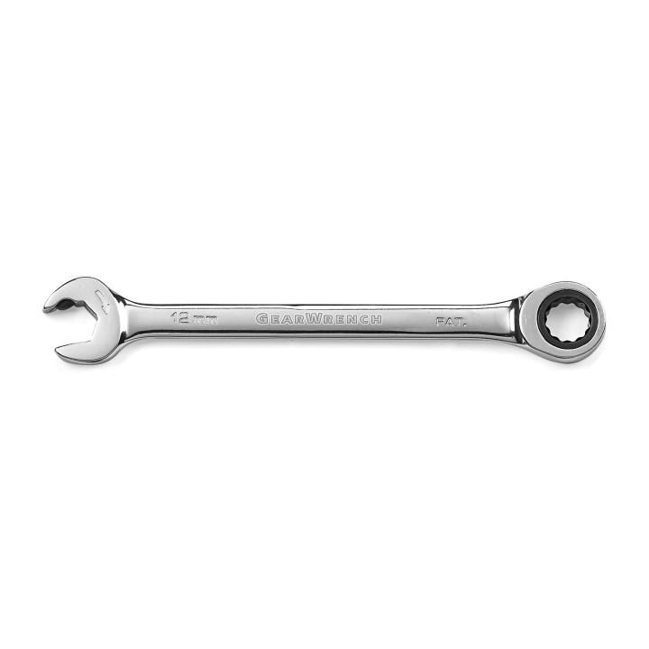 85512D Gearwrench, Combination Open End Ratcheting Wrench, 12MM, 12 Point