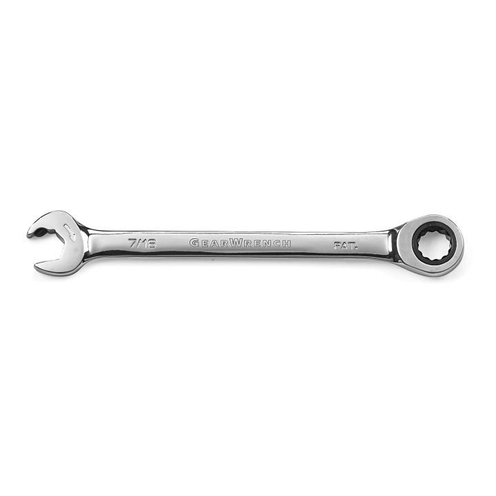 85574 Gearwrench, Combination Open End Ratcheting Wrench, 7/16 Inch, 12 Point