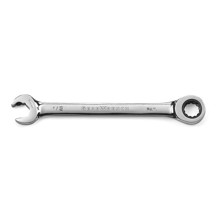 85576 Gearwrench, Combination Open End Ratcheting Wrench, 1/2 Inch, 12 Point