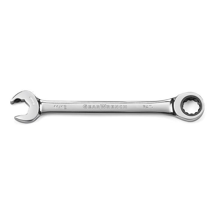 85582 Gearwrench, Combination Open End Ratcheting Wrench, 11/16 Inch, 12 Point