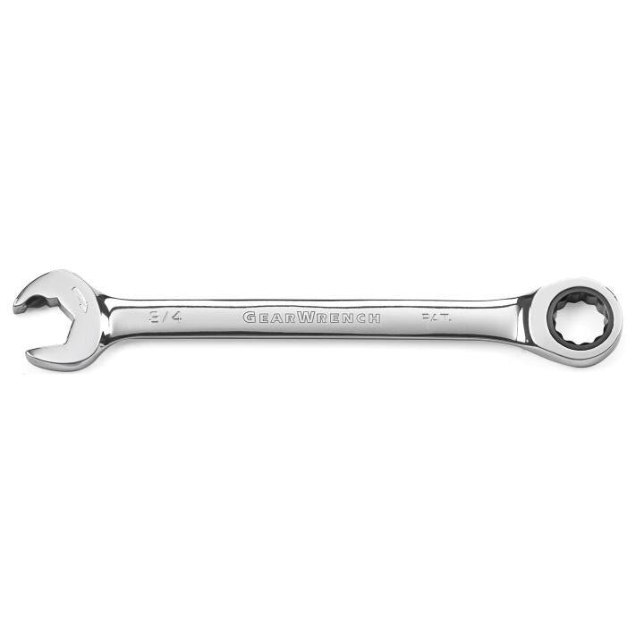 85584 Gearwrench, Combination Open End Ratcheting Wrench, 3/4 Inch, 12 Point