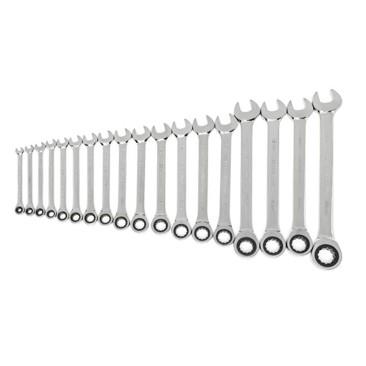 85890-02 Gearwrench, Ratcheting Combination Wrench Set, GearBox, 12 Point Drive