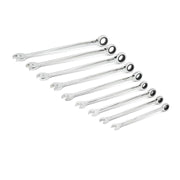 85898 Gearwrench, Ratcheting X-Beam Wrench Set, Combination, Full Polish Chrome