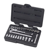 891427 Gearwrench, Pass-Thru Mechanics Tool Set, 1/4 Inch Drive Tang, 6 Point