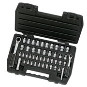 8946 Gearwrench, Pass-Thru Socket Set, 1/4 Inch 3/8 Inch Drive, 6 Point