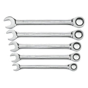 93004D Gearwrench, Ratcheting Combination Wrench Set, 12 Point Drive, Standard