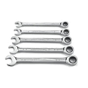 93005 Gearwrench, Ratcheting Combination Wrench Set, 12 Point Drive, Alloy Steel