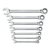 9317 Gearwrench, Ratcheting Combination Wrench Set, 12 Point Drive, Alloy Steel