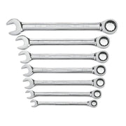 9417 Gearwrench, Ratcheting Combination Wrench Set, 12 Point Drive, Alloy Steel