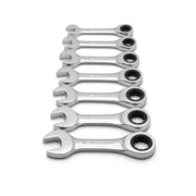 9507D Gearwrench, Stubby Ratcheting Combination Wrench Set, 12 Point Drive