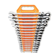 9902D Gearwrench, Ratcheting Flex Combination Wrench Set, 12 Point Drive, 16