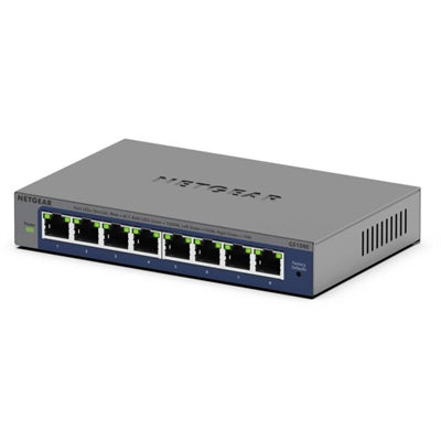 NETGEAR - Plus Series 8-Port Gigabit Ethernet Switch - Gray