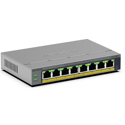 8-Port Gigabit Ethernet Easy Smart PoE+ Switch (62W)