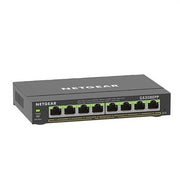 Netgear Plus Gs308epp - Switch - Managed - 8 X 10/100/1000 (Poe+) - Desktop, Wall-Mountable - Poe+ (123 W)