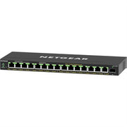 Netgear 16-Port High-Power PoE+ Gigabit Ethernet Plus Switch (231W) with 1 SFP Port - 15 Ports - Manageable - GS316EPP100NAS