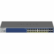 28-port Poe Gigabit/10g Stackable Smart Switch - Managed, 24 X Poe+ 195w, 2 X 10