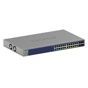 24-Port Gigabit Ethernet PoE+ Smart Switch w/ optional Remote/Cloud Management and 4 SFP+ Ports (190W)