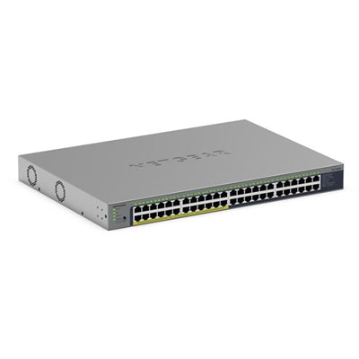 48-Port Gigabit Ethernet Unmanaged PoE+ Switch (380W)