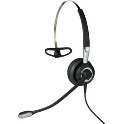 Jabra - BIZ 2400 Headset - Mono - Quick Disconnect - Wired - 300 Ohm - 150 Hz to 6.80 KHz - Over-the-head, on-ear - Black
