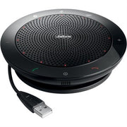 Jabra Speak 510+ MS Speakerphone  Wired/Wireless Bluetooth  Skype for Business  4 Meeting Persons Capacity  Omni Directional Microphone(s)  Black