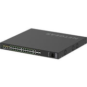 Netgear AV Line M4250-26G4XF-PoE+ 24x1G PoE+ 480W 2x1G and 4xSFP+ Managed Switch - 24 Ports - Manageable - GSM4230PXTAANAS