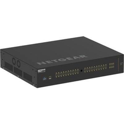 Netgear M4250-40G8XF-PoE++ AV Line Managed Switch - 40 Ports - Manageable - 3 Layer Supported - Modular - GSM4248UX100NAS