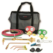OUTFITS, JOBBER, MD Dlx w/ 152 regs, 3 Wldng & 1 Htng Nzl w/cv, Gauge Prtctr,Tool Box
