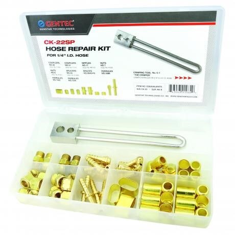 HOSE REPAIR KITS, Hose Repair Kit, "1/4" Fittings w/ C-1, Sk Pk