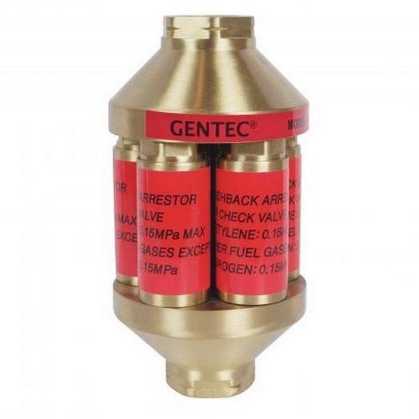 FA30PF Gentec, In-line Low Pressure Flashback Arrestor, 1/4 Inch NPT, 2450 SCFH
