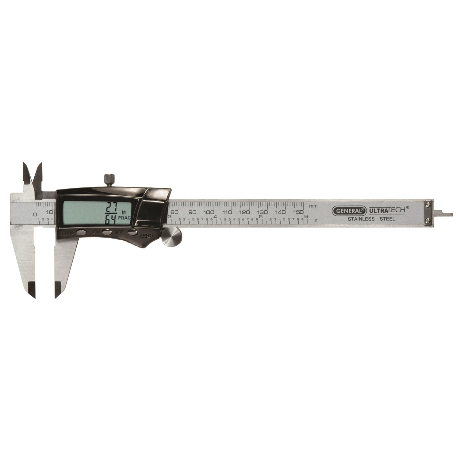 8" Digital Fractional Caliper
