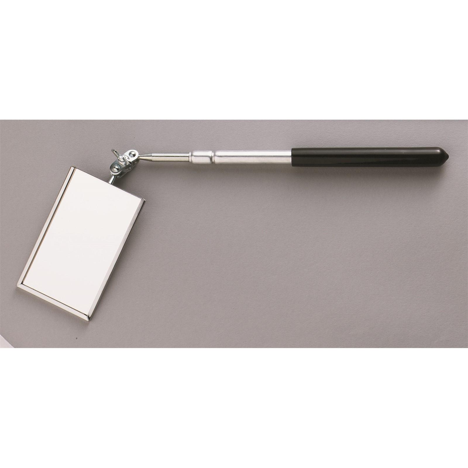 3-1/2" x 2" Inspection Mirror, 11-1/2" Extendable Arm