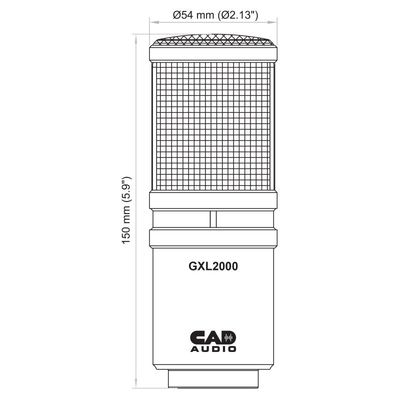 CAD GXL2000 Side-Address Studio Condenser Microphone