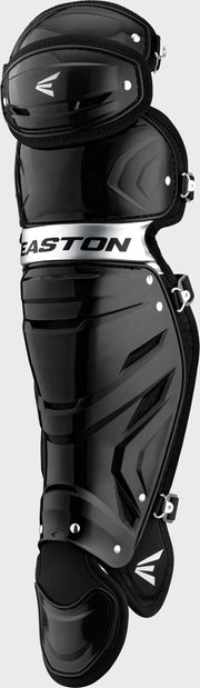 Easton Gametime Intermediate Leg Guards - Black