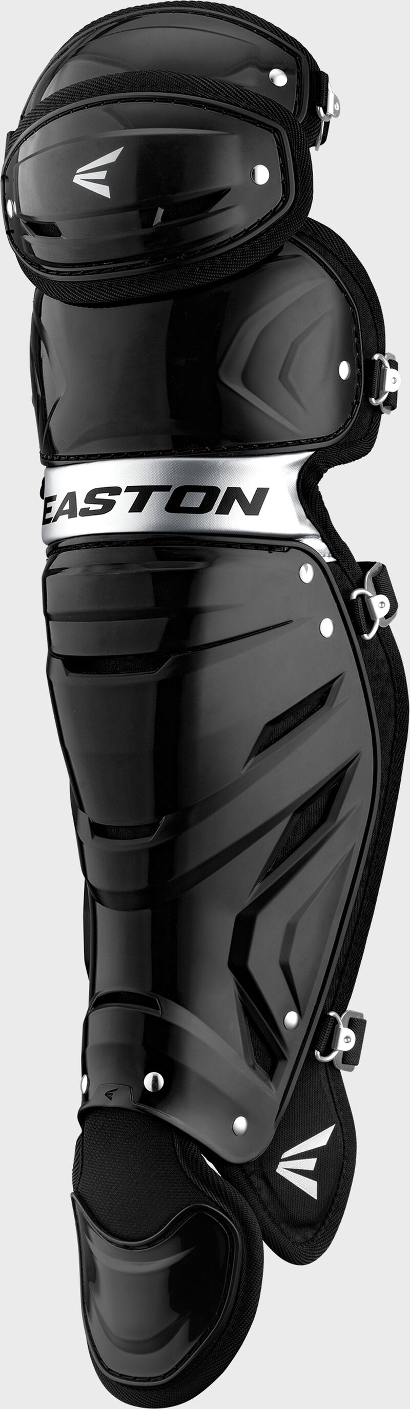 Easton Gametime Intermediate Leg Guards - Black