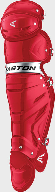 Easton Gametime Youth Leg Guards - Red