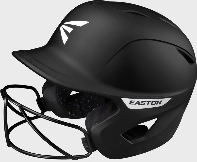 Easton Ghost Large/Xlarge Matte Batting Helmet With Softball Mask - Large/Extra Large - Black