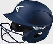 Easton Ghost Medium/Large Matte Batting Helmet With Softball Mask - Navy